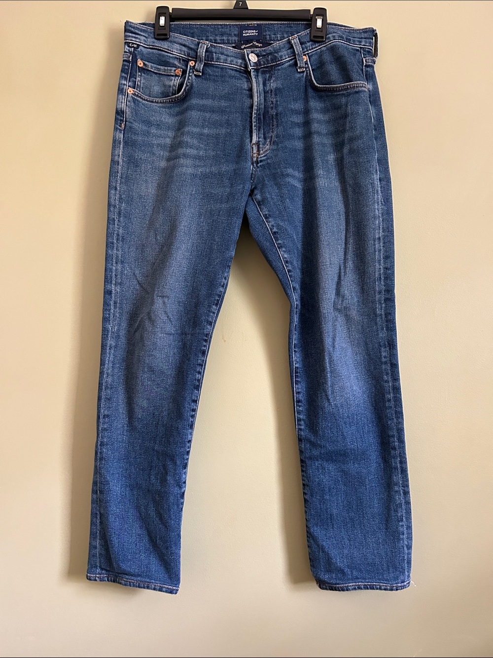 Citizens Of Humanity Premium Vintage The Gage Straight-Leg Blue Jeans Size 32